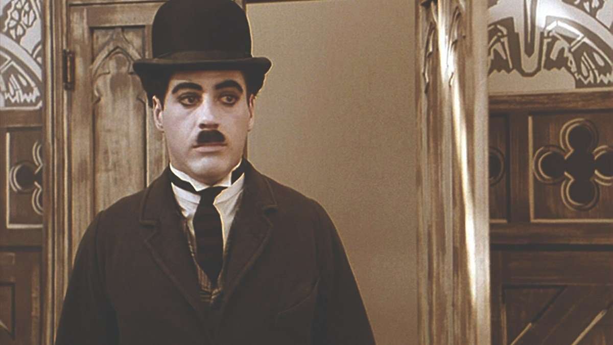 Robert Downey jr in Chaplin Movie 1992