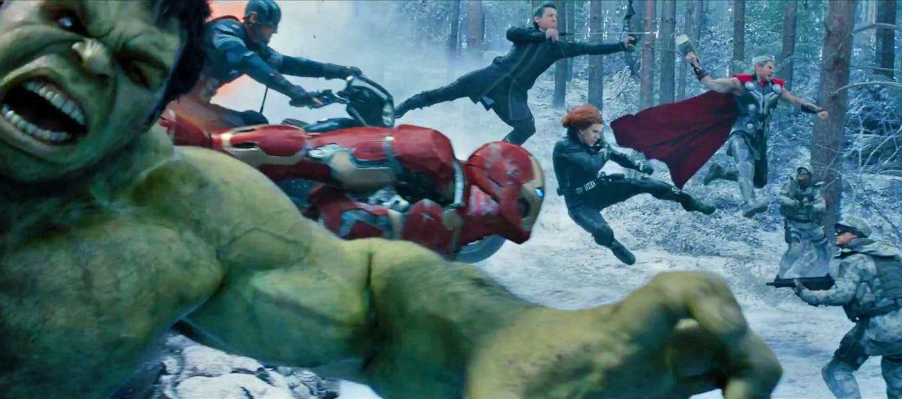 Opening Scene of Age of Ultron