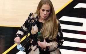 Adele at NBA Finals