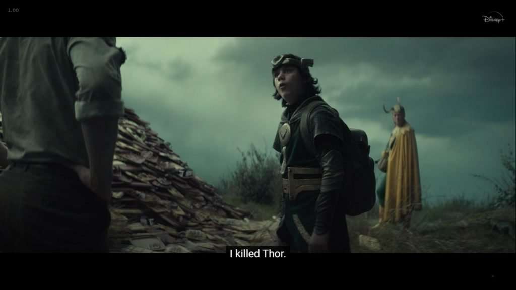 Boastful Loki talking about killing Thor