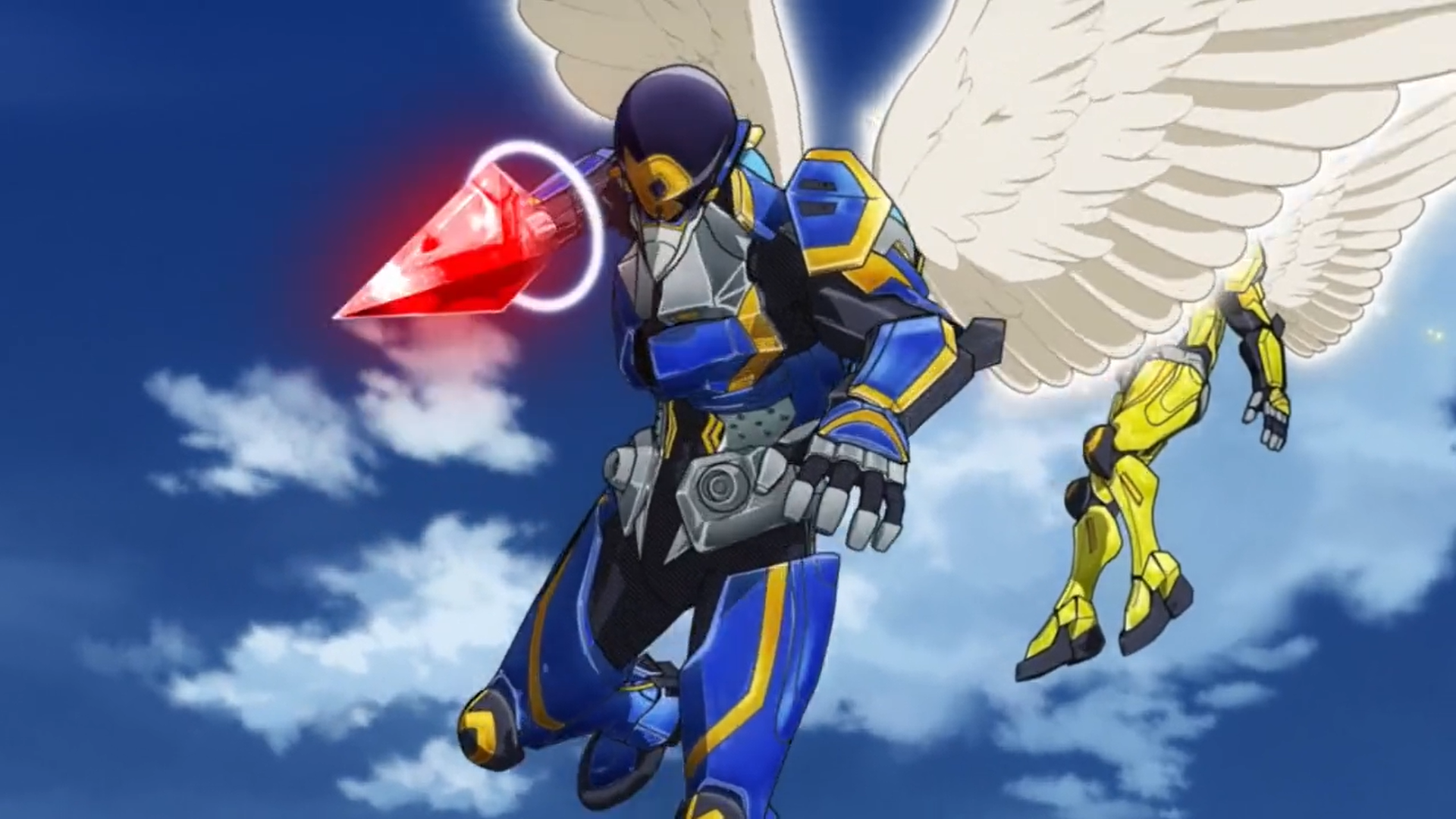Platinum End Metro Blue And Yellow