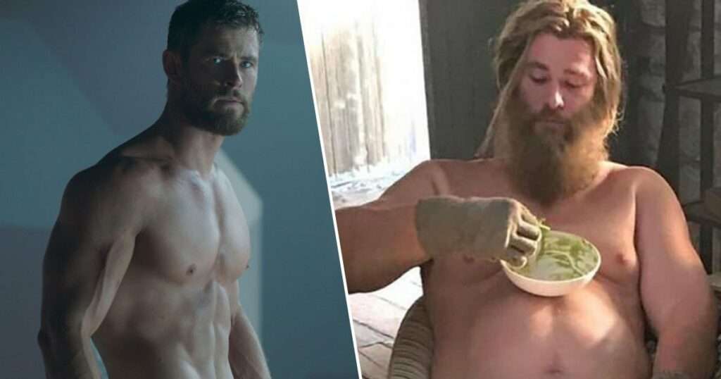Thor In Ragnarok Vs Thor in Avengers Endgame