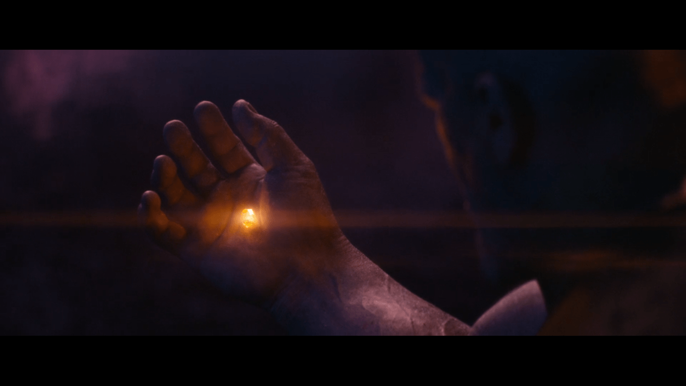 Soul Stone in Thanos hand