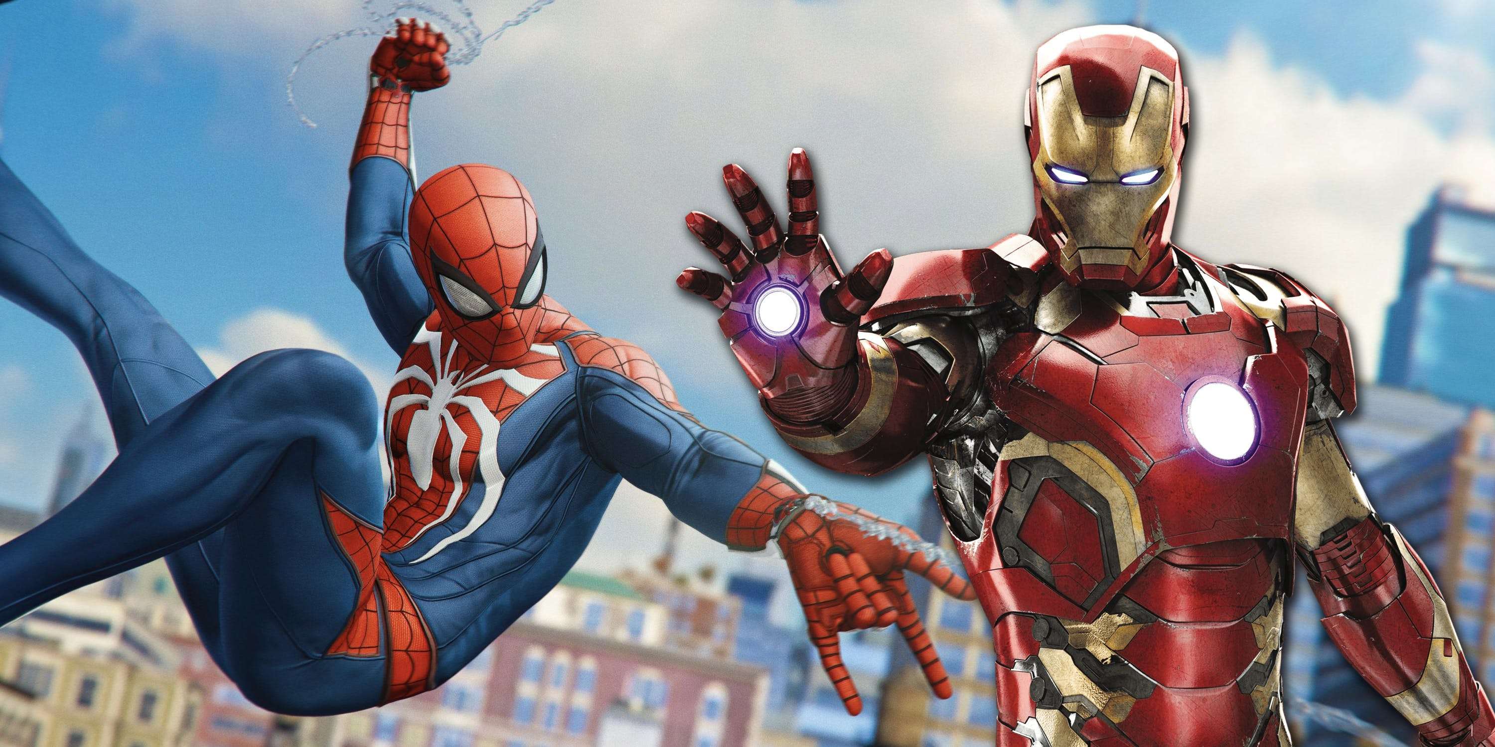 Spider Man PS4 With Iron Man