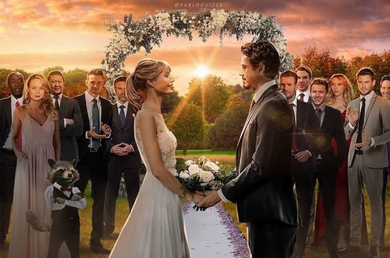 Tony and pepper wedding