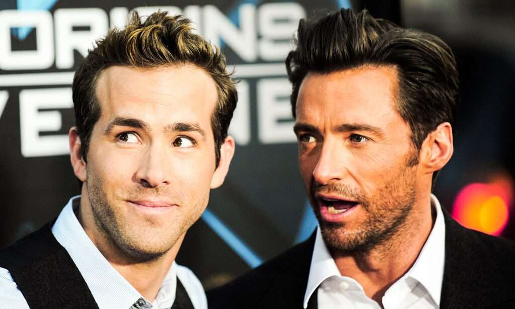 A picture of hugh jackman and ryan reynolds