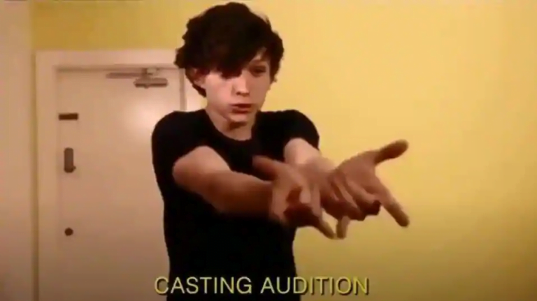 Watch: Tom Holland’s Spider-Man Audition Tape