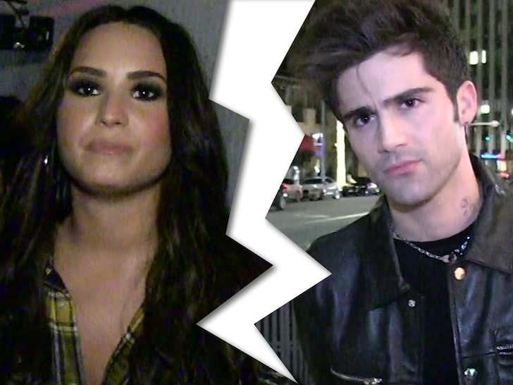 Demi Lovato Breaks off her engagement with Max Ehrich.