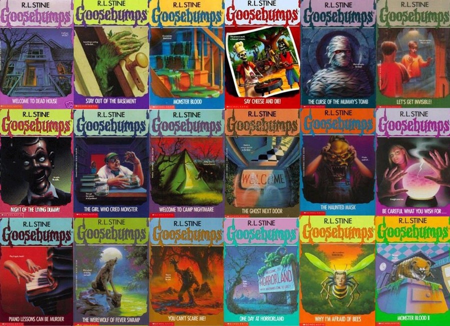A picture of Halloween Goosebumps