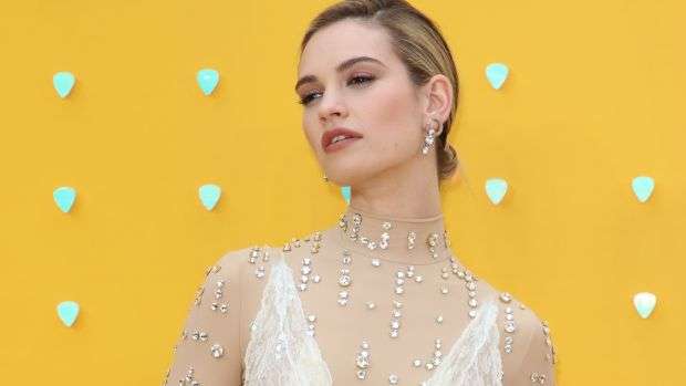 Lily James Finally Responds to Chris Evans’ Rumours