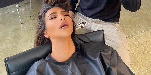Kim Kardashian Falls Asleep Mid-Glam Session- Gets Trolled by Hairdresser