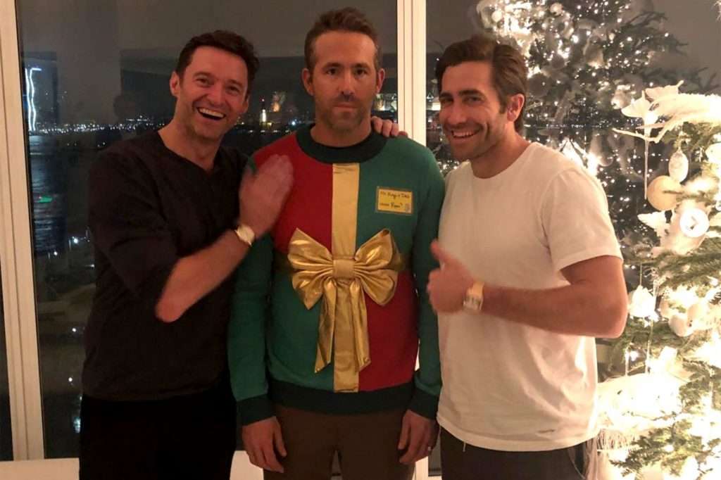 Ryan Reynolds, Hugh Jackman and Jake Gyllenhaal 