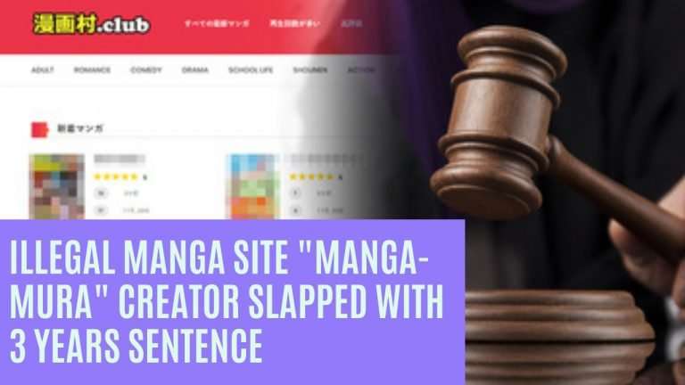 An ex-illegal manga site operator sentenced to three years in jail