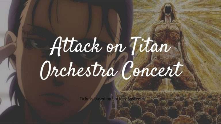 Details About The Attack on Titan Orchestra Concert