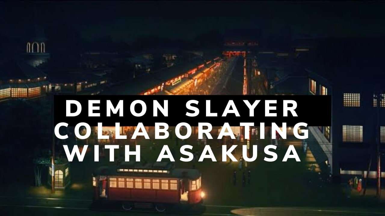 Demon Slayer Collaborating With Asakusa