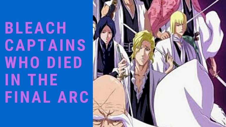 All The Bleach Captains Who Died in The Thousand-Year Blood War Arc