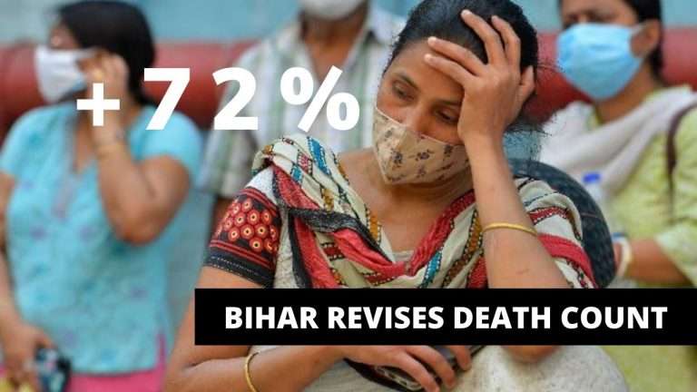 Bihar’s COVID death rate increases by 72%