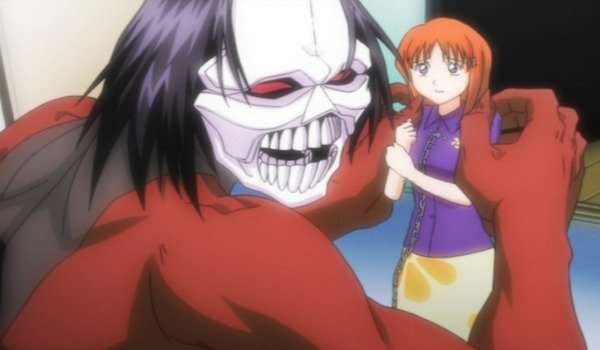 Acidwire (Sora's hollow form) attacking Orihime