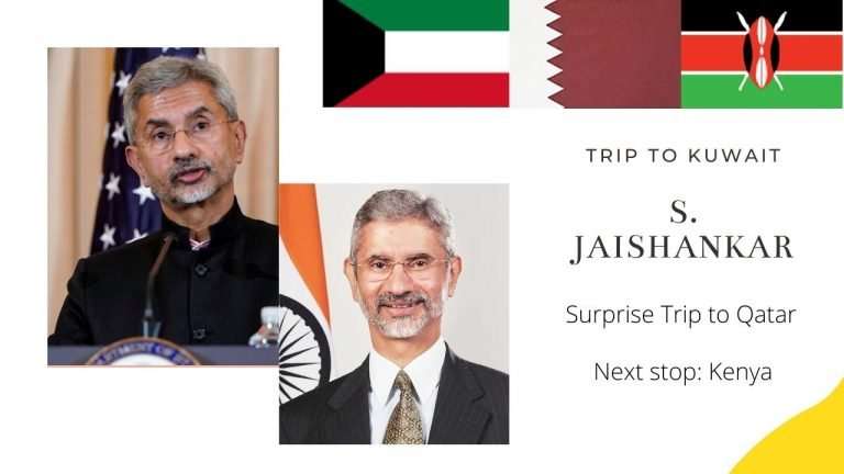 S Jaishankar Arrives in Kuwait for Bilateral Visit
