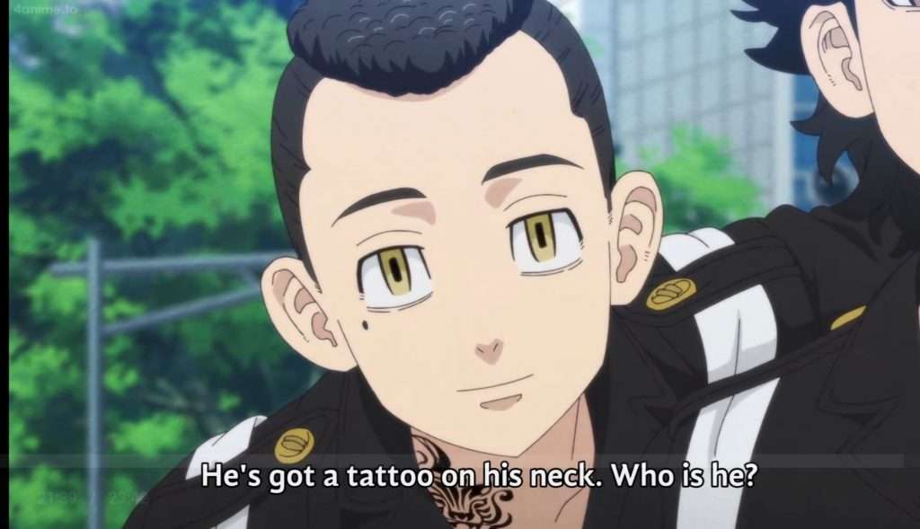 Tokyo Revengers Episode 14: The Myserious Man With a Tattoo On His Neck