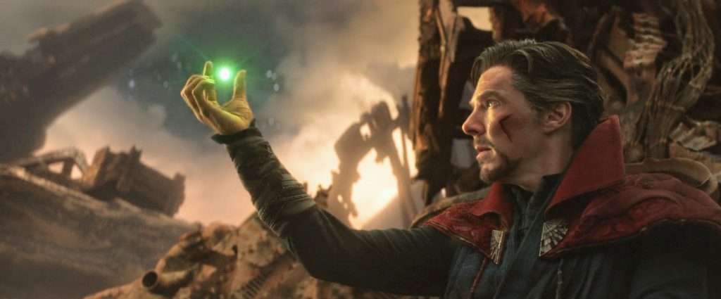 Doctor Strange Giving Away time stone in Infinity War to save Tony Stark's life