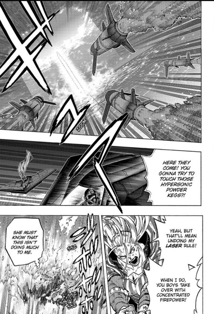 My Hero Academia Chapter 332: State-Of-The-Art Hypersonic Intercontinental Cruise Punch 