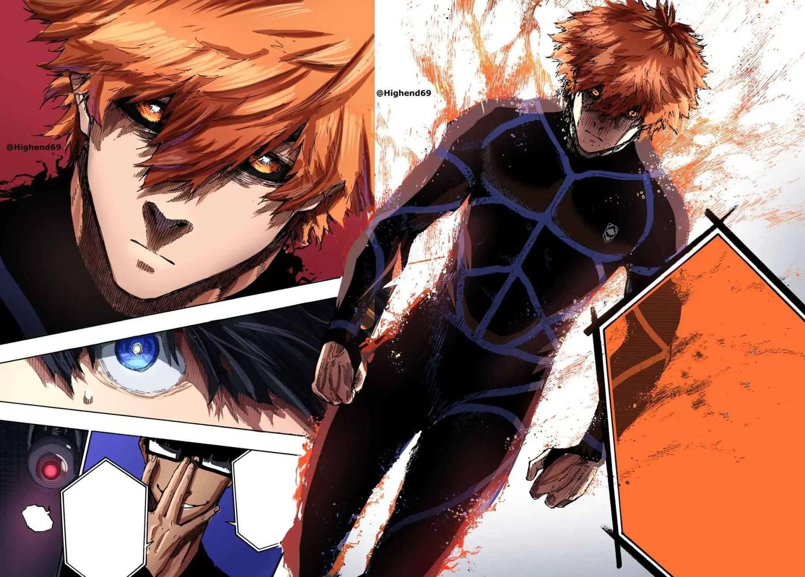 Kunigami Rensuke in Blue Lock Chapter 156