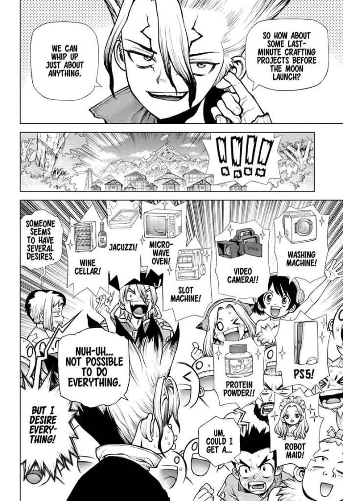 Dr Stone Chapter 222: Making New Inventions
