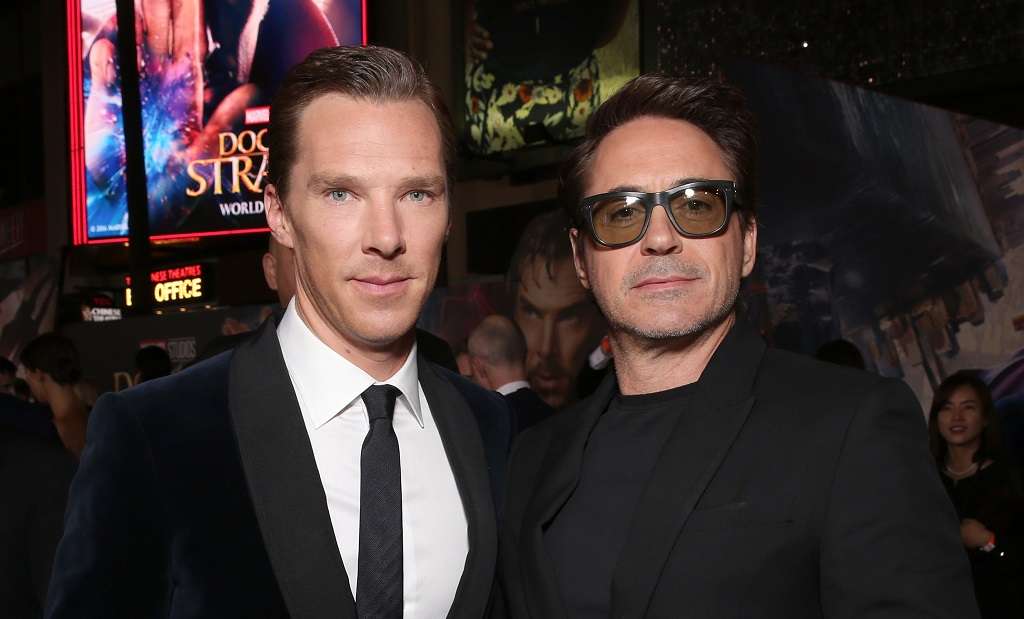  Benedict Cumberbatch and Tony Stark