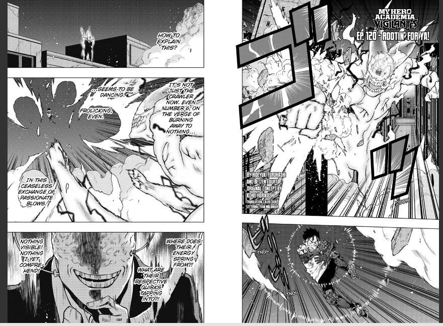 My Hero Academia Vigilantes, Chapter 121