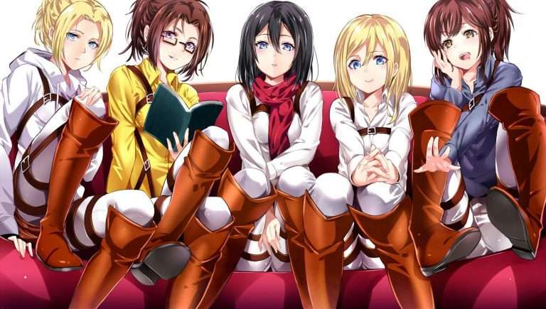 Here Are 5 Waifus From Attack On Titan (You”ll Love Them)
