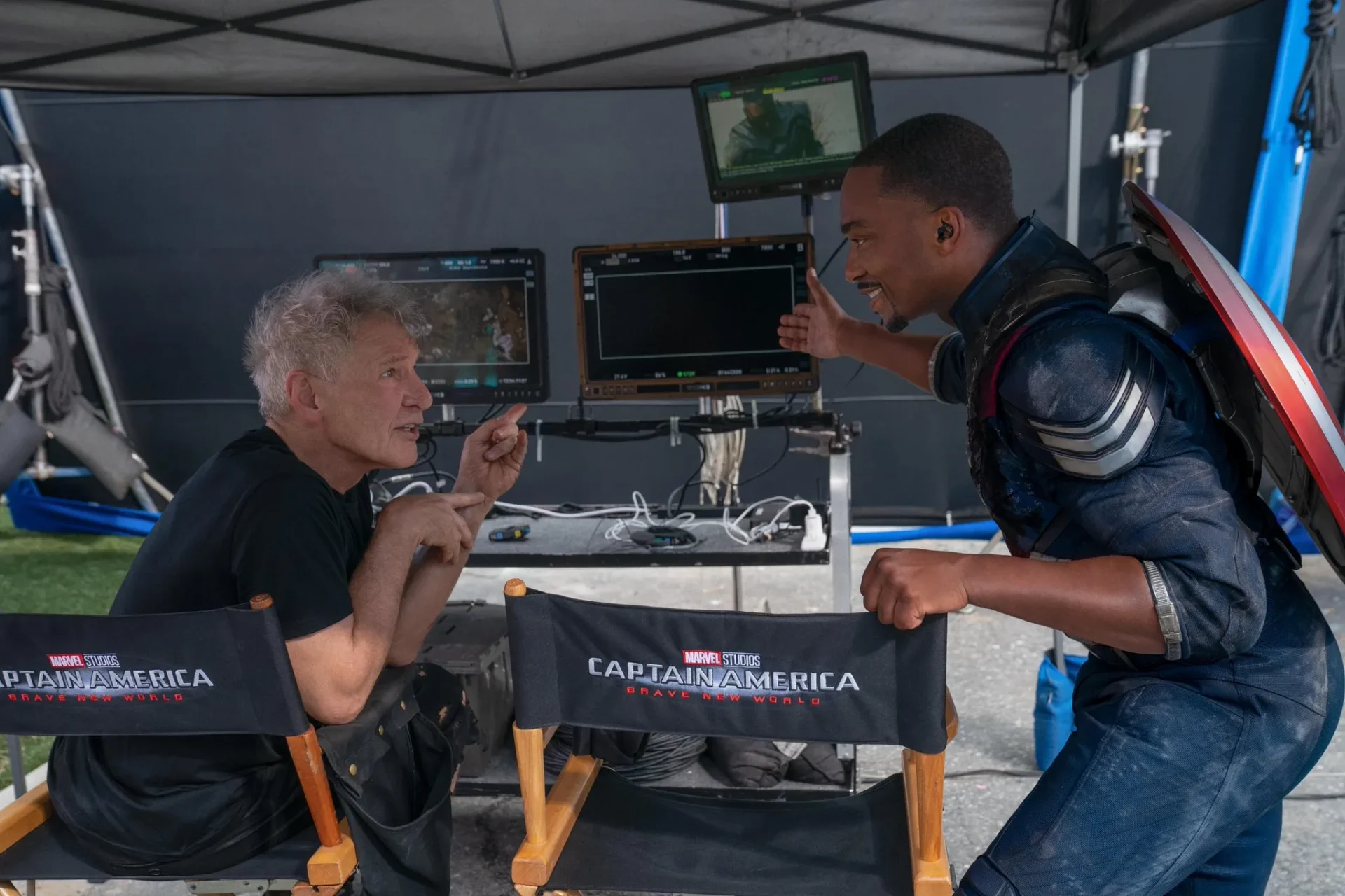A picture of Marvel Studios Film Set