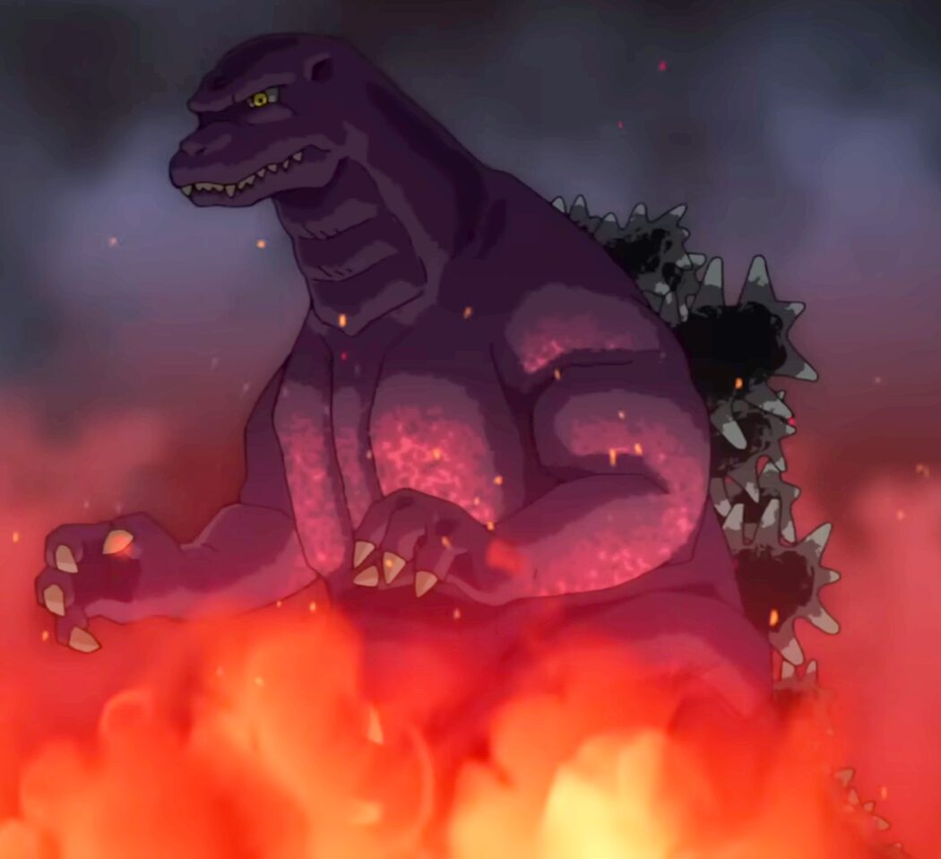 A picture of Chibi Godzilla Raids Again