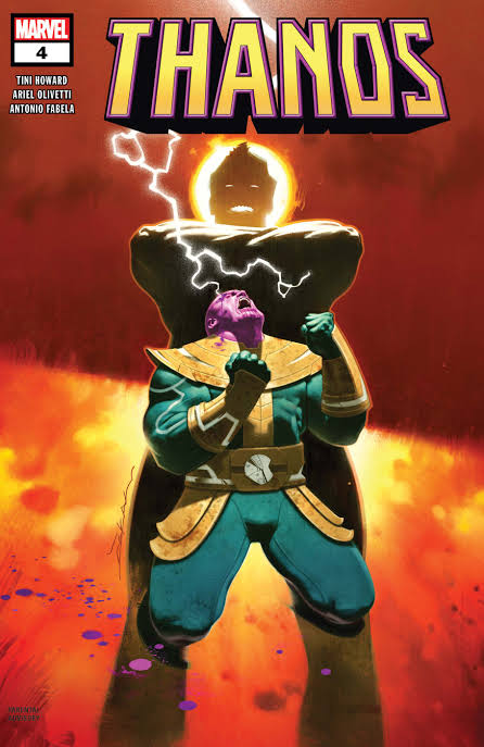 Thanos #4 comic issue poster
