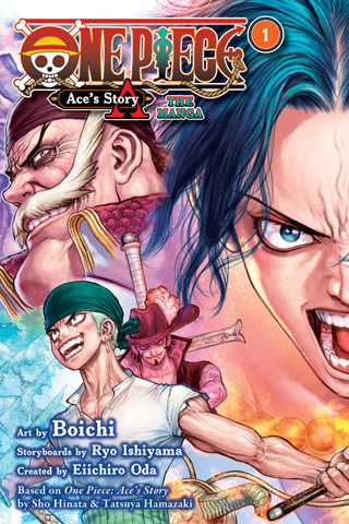 A picture of One Piece Ace's Story Manga