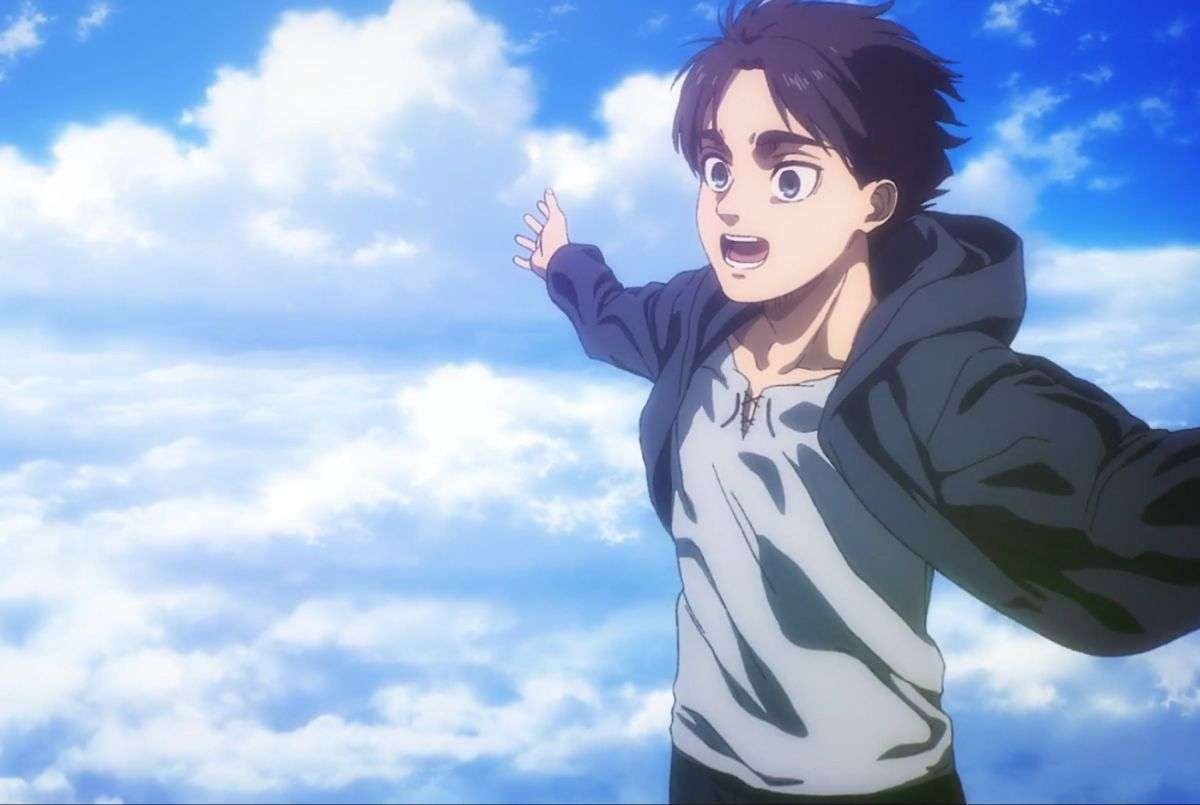 Eren Yeager freedom scene in aot final season
