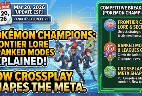 Pokémon Champions: Frontier City Lore, Ranked Modes & How Crossplay Will Shape The Meta