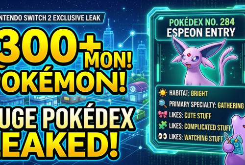 Pokémon Pokopia Pokédex Leak: Full Roster Size & Espeon’s “Specialties And Likes”