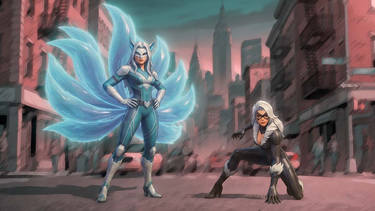 White Fox fighting in her Kumiho form in Marvel Rivals Season 7